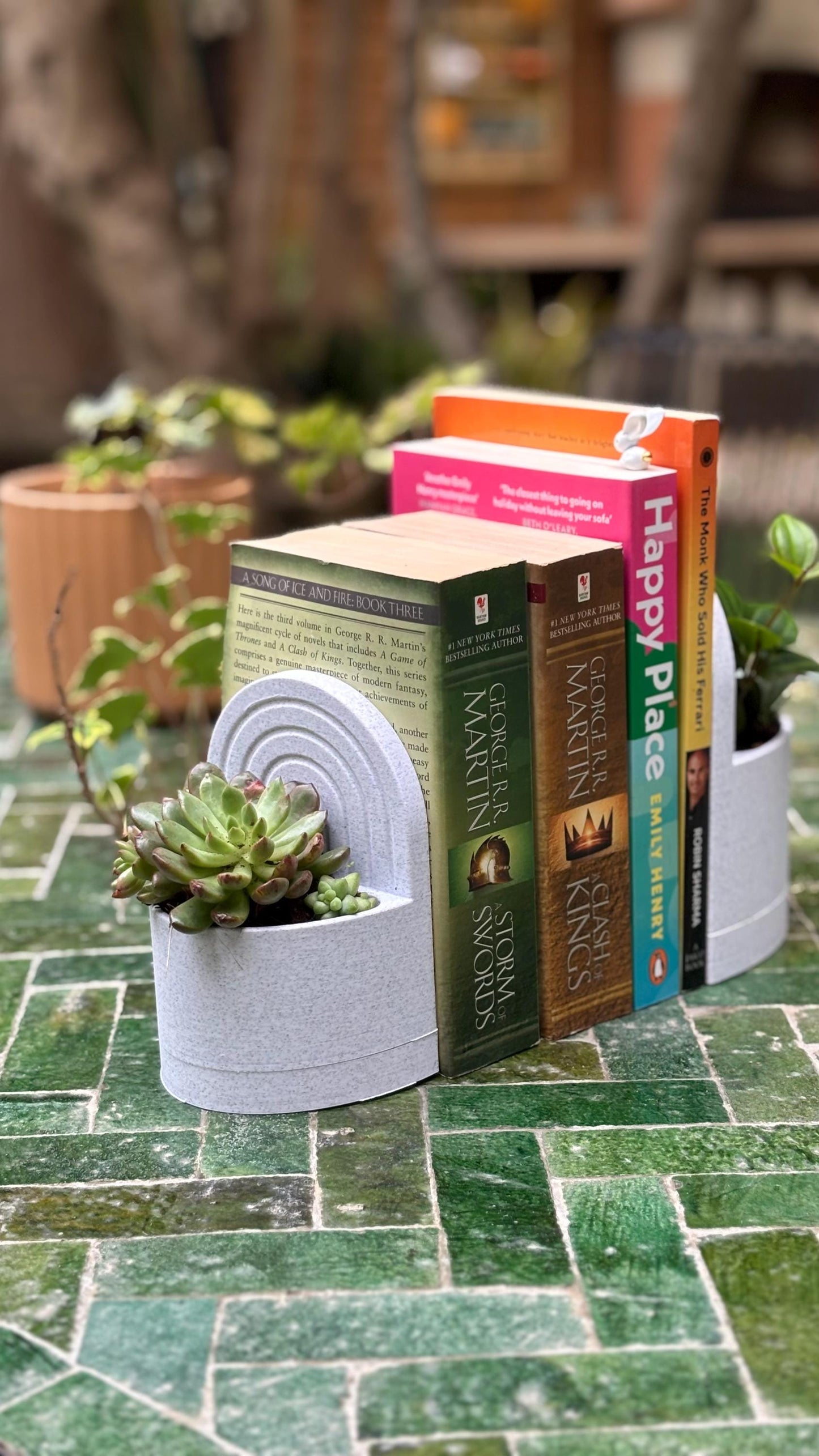 Arch Planter Bookend